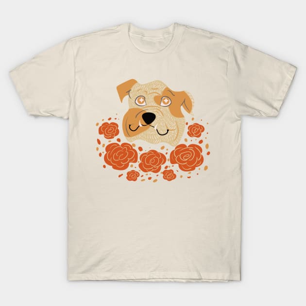 Bulldog T-Shirt by LexaStrong